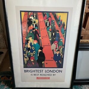 Brightest London Art Poster-Horace Taylor Art Deco